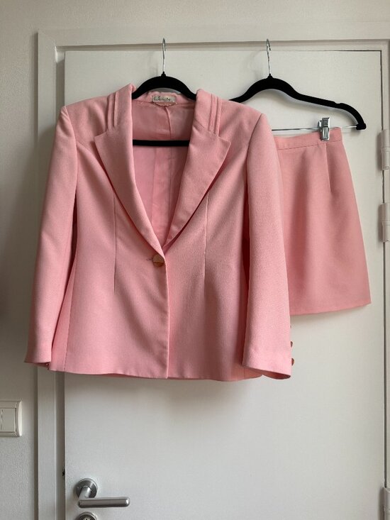Other - Vintage two piece pink suit